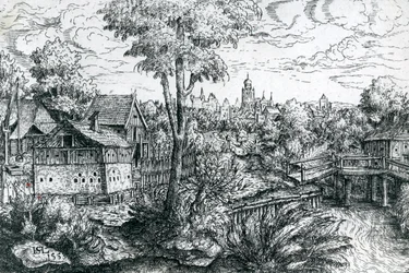 Bridge near a Watermill, 1553